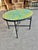 Moroccan Green and Turquoise Zellige Round Coffee Table, 2010s For Sale - Image 6 of 7