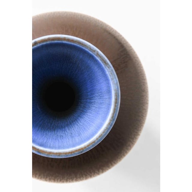 Scandinavian Modern Vase in Ceramic attributed to Berndt Friberg, 1965 For Sale - Image 6 of 8