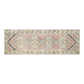 1960s Turkish Oushak Runner For Sale