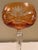 Pink 1920s German Cut Crystal Wine Glasses - Set of 3 For Sale - Image 8 of 11