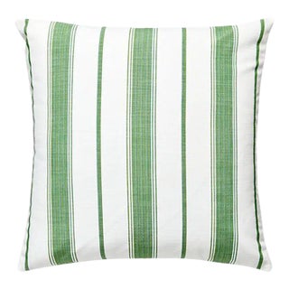 The House of Scalamandré Sconset Outdoor Pillow, Vert For Sale