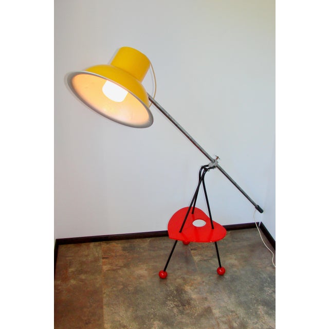 Floor Lamp, Poland, 1960s For Sale - Image 9 of 14