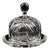 Crystal Butter Dish, 1972 For Sale