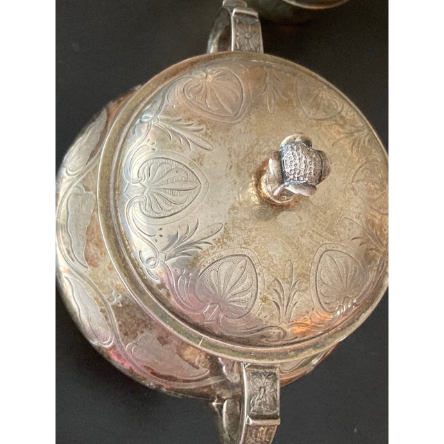 An American Silver Five-Piece Tea and Coffee Service Mark of Tiffany & Co., New York. Circa 1865 For Sale - Image 9 of 11