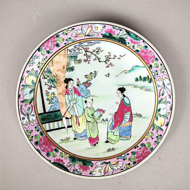 Japanese Porcelain Plate from Arita, 1890s For Sale - Image 5 of 8