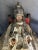 Wood Saint Peter in a Chair Carving, 17th Century, Polychrome Wood For Sale - Image 7 of 14