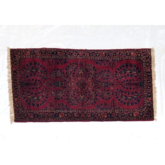 1920s Vintage Persian Sarouk Rug For Sale In New York - Image 6 of 6