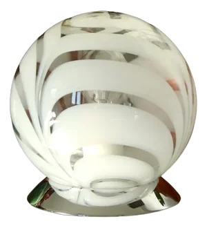 Vintage Space Age Murano Table Lamp, Italy, 1970s