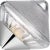 Waterford by Visual Comfort Signature Copper Coast 12" Rechargeable Accent Light in Polished Nickel with Clear Crystal For Sale