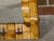 Mid 20th Century Midcentury French Bamboo Wall Mirror with Geometric Mosaic Style Arrangement For Sale - Image 5 of 10