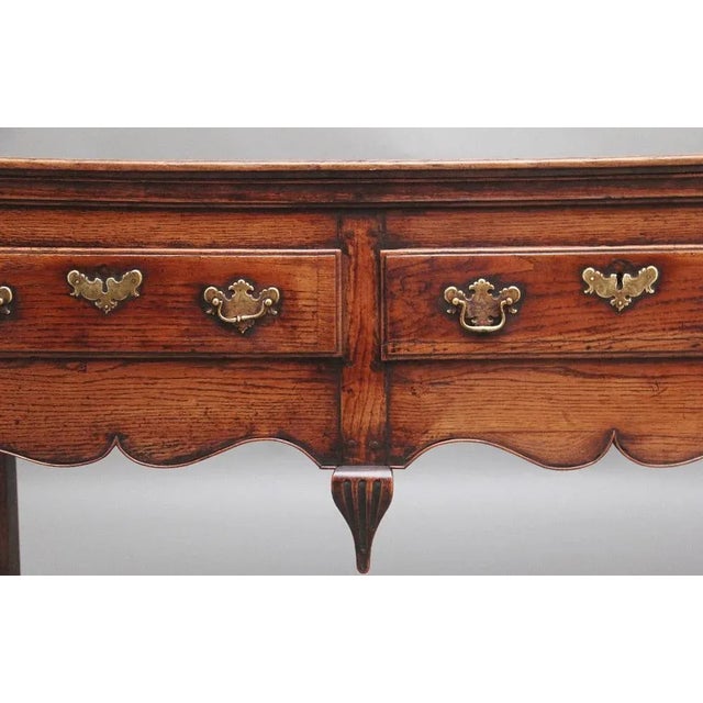 Brown Early 18th Century Oak Dresser Base, 1740s For Sale - Image 8 of 12