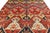 Moroccan Style Hand-Knotted Wool Area Rug With Graphic Tribal in Terracotta Red For Sale In New York - Image 6 of 12