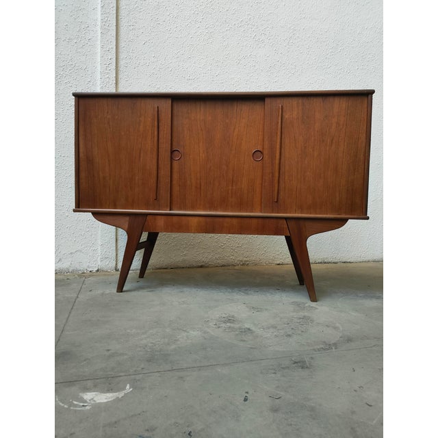 Mid-Century Teak Sideboard, Denmark, 1970s For Sale - Image 10 of 10
