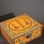 Vintage Imperial Style Lacquer Box With Six Cat's Eye Gemstone Spheres – Qianlong Mark For Sale In Los Angeles - Image 6 of 9