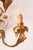 Metal Large Italian Wall Sconce in Gilt Metal, 1970 For Sale - Image 7 of 9