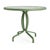 Brown Jordan Kantan Aluminum 36" Round Table in Bay Leaf For Sale