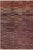 Rustic Tribal Rust/Blue High Low Wool Rug - 9'0'' X 11'10'' For Sale - Image 9 of 9