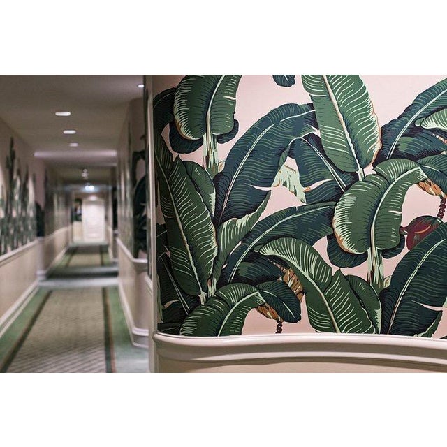 Vintage Martinique Banana Leaf Wallpaper by Cw Stockwell For Sale - Image 11 of 11