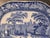 English 19th Century Blue Transferware Plate With Boatman Scene For Sale - Image 3 of 7