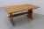 Vintage Danish Brutalist Oak Dining Table, 1960s For Sale - Image 10 of 18