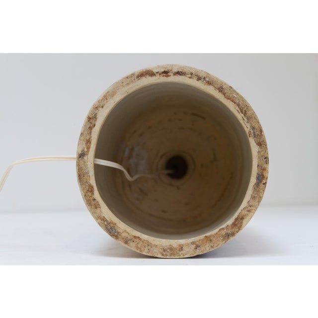 Mid-Century Modern Mid-Century Modern Danish Stoneware Table Lamp, 1960s For Sale - Image 3 of 18