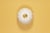 Mitzi Meshelle 13.5 in. 1 Light Flush Mount in Aged Brass Finish For Sale In New York - Image 6 of 8