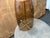 Rh Blom Scandinavian Amber Glass Table Lamp Lacquered Burnished Brass Jonathan Browning For Sale - Image 17 of 18
