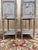 Bedside Tables in Painted Wood and Oak with Brass, 1890s, Set of 2 For Sale - Image 5 of 8