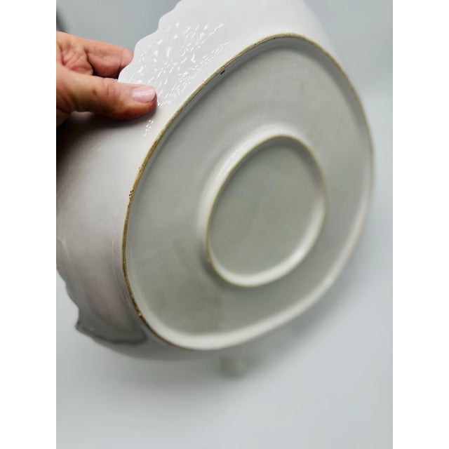 Grape Leaf Design Platter For Sale - Image 4 of 8