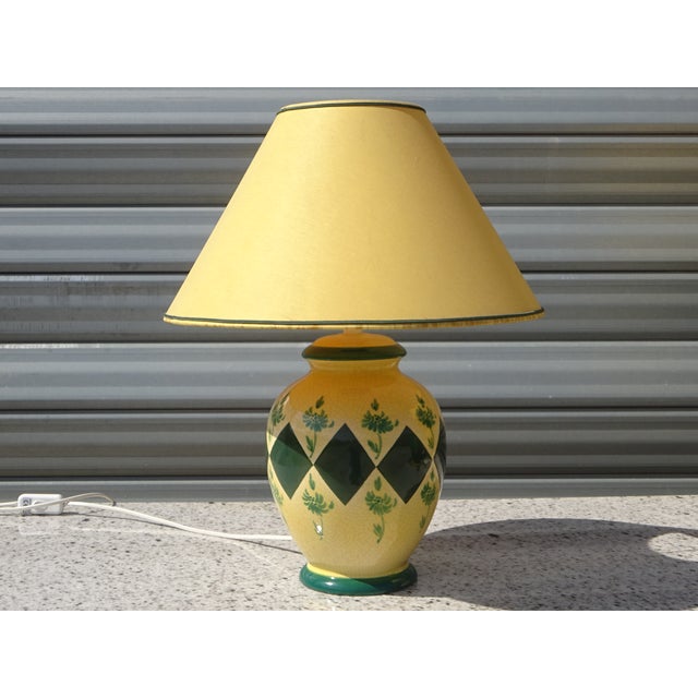 Provençal Lamp in Glazed Ceramic by Drimmer, 1960s For Sale - Image 17 of 17