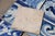 Ceramic Antique 18th Century Portuguese Blue & White Baroque Tiles With Flowing Acanthus Scrollwork, Set of 6 For Sale - Image 7 of 7