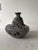 Sleek, mid-century, modern art pottery signed