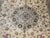 Vintage Persian Tabriz Rug, Hand-Knotted Wool & Silk, Fine Floral Pattern, Ivory & Taupe, 7x10 For Sale In Chicago - Image 6 of 18
