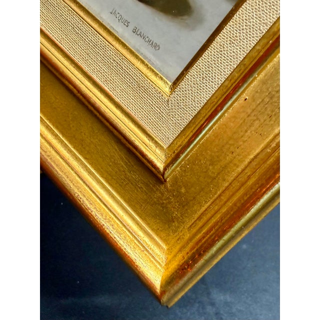 Mid 20th Century Jacques Blanchard Original Still Life Oil Painting Framed Fruit Signed Canvas For Sale - Image 4 of 7