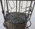 Blue Mid-Century Iron and Wicker Wine Rack For Sale - Image 8 of 13