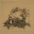 Abstract Expressionism "Head of Batista", Miniature Mid Century Modern Abstract Etching, Proof III by Richard W. Downs For Sale - Image 3 of 7