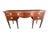 An elegant vintage credenza in the Federal and Hepplewhite tradition, featuring the refined proportions, graceful lines,...
