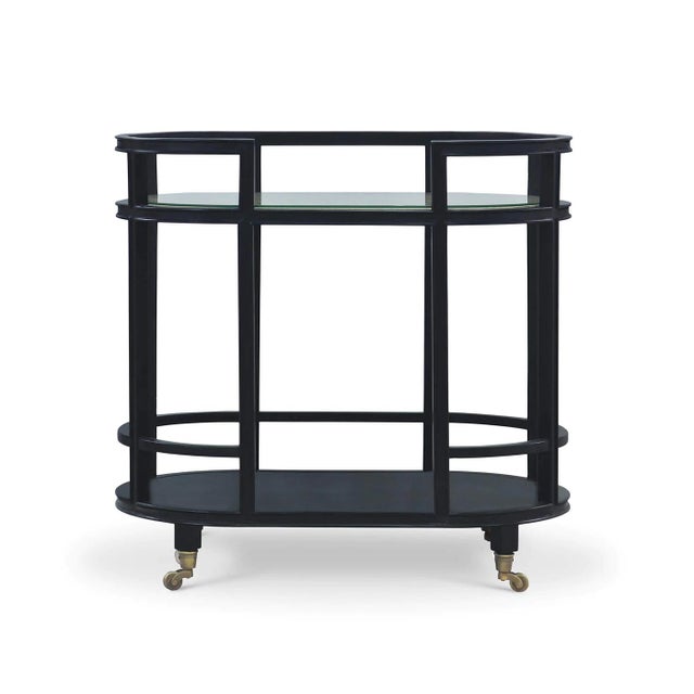 The cart brings a relaxed, elegant look with its open design and our dark Batavia black painted finish. Made from...