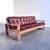 Vintage Three-Seater Lounge Sofa in Leather, 1970s For Sale - Image 3 of 15