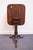 Wood Vintage Antique Late 19th Century Solid Mahogany Traditional Georgian Style 19x22" Tilt Top Accent End Table For Sale - Image 7 of 10
