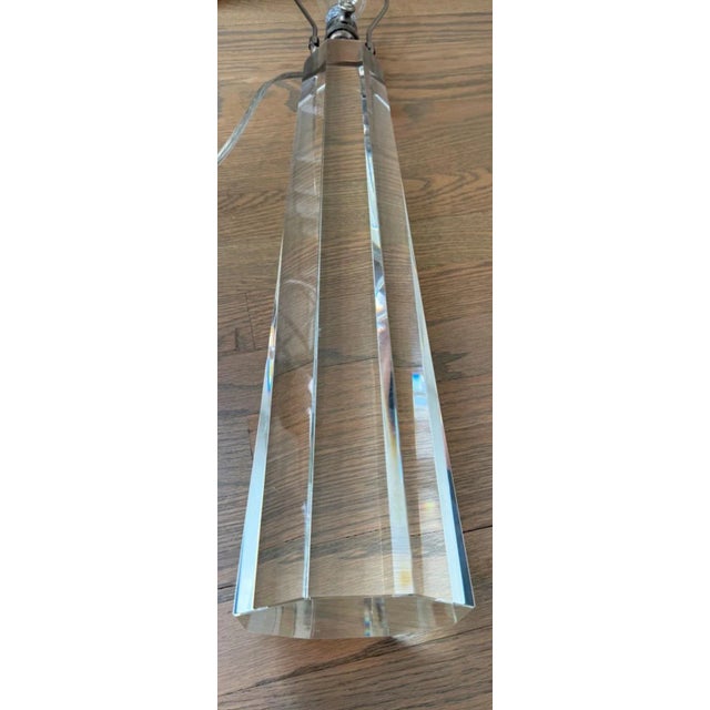 Art Deco Octagonal Spire Lamp For Sale - Image 3 of 5