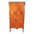 Tall French Transitional Louis XV Style Narrow Cabinet For Sale