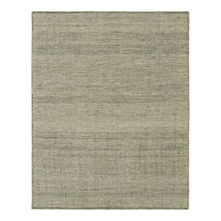 Rug & Kilim’s Contemporary Textural Rug in Tones of Green - 13x19 For Sale