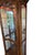 Brown 1990s Ethan Allen Country French Curio Cabinet Glass Display Case China Hutch Lighted For Sale - Image 8 of 18