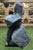 Ju Ming (Zhu Ming) Taichi Series Abstract Sculpture – Painted Copper (Bronze Finish), Marble Base, 19" H For Sale - Image 17 of 18