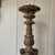 Late 18th Century Antique Italian Ecclastical Church Pricket Candlestick with Carved Acanthus and Cherubs, 1780 For Sale - Image 5 of 11