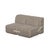 Metal Curt Modular 2-Seater Sofa in Barcelona Velvet Fabric from Ambivalenz, Set of 4 For Sale - Image 7 of 9