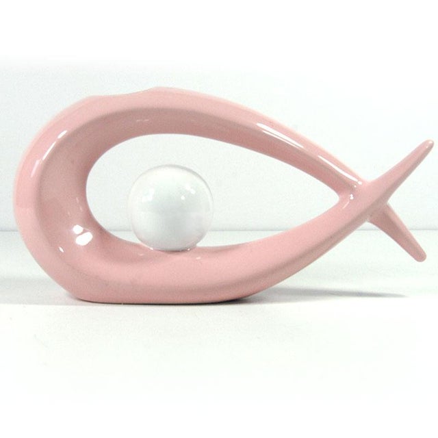 French Postmodern Ceramic Tosca Vase, 1980s For Sale - Image 4 of 8