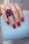 Bochic Capri Vintage Amethyst & Rose Garnet Ring in 18K Gold & Silver For Sale In New York - Image 6 of 11