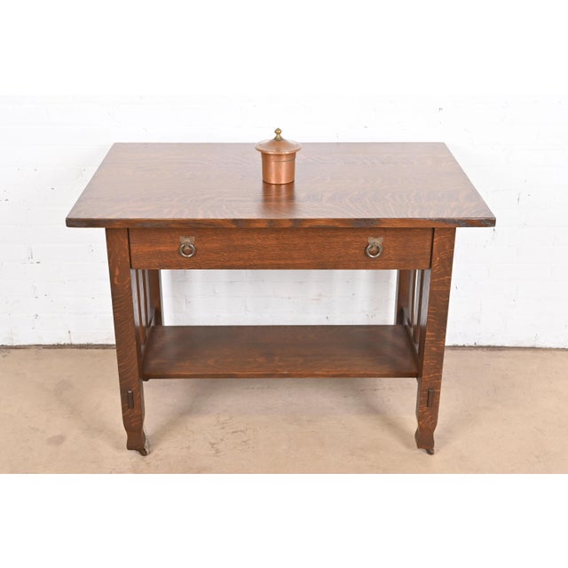 Roycroft Benedict Studios Arts & Crafts Hammered Copper and Brass Humidor, Circa 1910 For Sale - Image 4 of 12